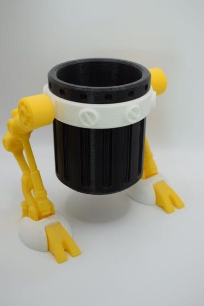 Roboter Stifthalter / Mülleimer 7