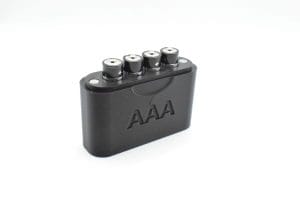 AAA Batterie-Schutzfach für 4 Batterien