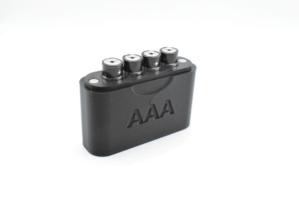 AAA Batterie-Schutzfach für 4 Batterien