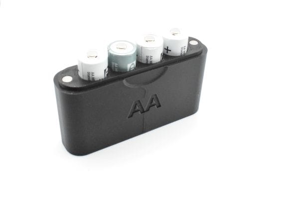 AA Batterie-Schutzfach für 4 Batterien